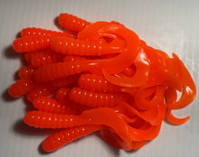 Load image into Gallery viewer, 4” Curl Tail Grub, Curly Tail Grub, Twister Tail,  5 Colors