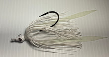 Load image into Gallery viewer, 3/8 oz Skirted Teasers, 7/0 Black Nickel Hook