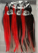 Load image into Gallery viewer, 4.8” Squid Skirts, Hoochie Skirts, Octopus Skirts