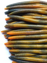 Load image into Gallery viewer, 5” Senko Style Bass Worms, Soft Plastic Bass Lure, CRAWFISH SWIRL 50