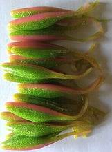 Load image into Gallery viewer, 5” Jerk Minnow, Swimbait, Shad, Fluke, Bass,Perch, Pickerel,Nuclear Chicken (25)