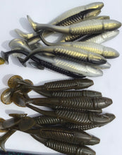 Load image into Gallery viewer, Senko Style Worms & 3.5 Swimming Minnows, Bass Lures (120) FREE WACKY TOOL
