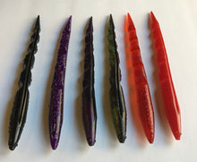 Load image into Gallery viewer, 9” GOT STYPER EELS, PINTAIL EELS, EELS (6 pack)