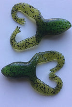 Load image into Gallery viewer, 2.5” Frogs, Soft Plastic Frogs, Toad, Assorted Greens (30)