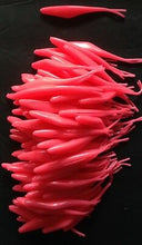 Load image into Gallery viewer, 4" Shad, Fluke,Jerk Bait, Swim bait, Bubblegum (25)