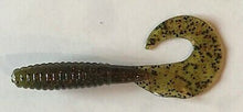 Load image into Gallery viewer, 5" Fat Grub, Curltail Grub Bass Lure WATERMELON RED FLAKE 20