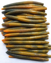 Load image into Gallery viewer, 5” Senko Style Bass Worms, Soft Plastic Bass Lure, CRAWFISH SWIRL 50