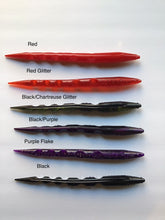 Load image into Gallery viewer, 9” GOT STYPER EELS, PINTAIL EELS, EELS (6 pack)