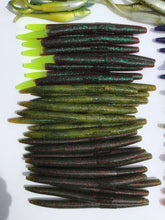 Load image into Gallery viewer, Senko Style Worms & 3.5 Swimming Minnows, Bass Lures (120) FREE WACKY TOOL