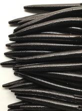 Load image into Gallery viewer, 5" SENKO STYLE SOFT PLASTIC ,BASS LURE BLACK 25