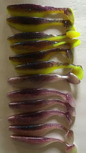 Load image into Gallery viewer, 4” Shads, Swimbait, Paddle Tail ,Umbrella Rigs (25) Choose 2 Colors
