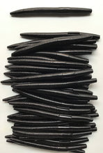 Load image into Gallery viewer, 5" SENKO STYLE SOFT PLASTIC ,BASS LURE BLACK 25