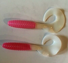 Load image into Gallery viewer, 5" Fat Grub,Curltail Grub,Bass Lure,Fluke, Seabass,Walleye, JAW BREAKER 50