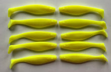 Load image into Gallery viewer, 5” Shad, Sassy Shad, Swimbait, Paddle Tail Shad(12)