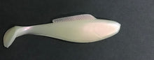 Load image into Gallery viewer, 5” Shad, Minnow, Paddle Tail, Swim Bait, Pearl 20
