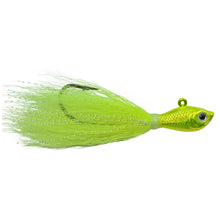 Load image into Gallery viewer, SPRO Bucktail Jig 2oz Chartreuse or Blue
