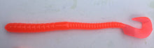 Load image into Gallery viewer, 5” Curly Tail Worm, Orange (30)
