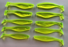 Load image into Gallery viewer, 5” Shad, Sassy Shad, Swimbait, Paddle Tail Shad(12)
