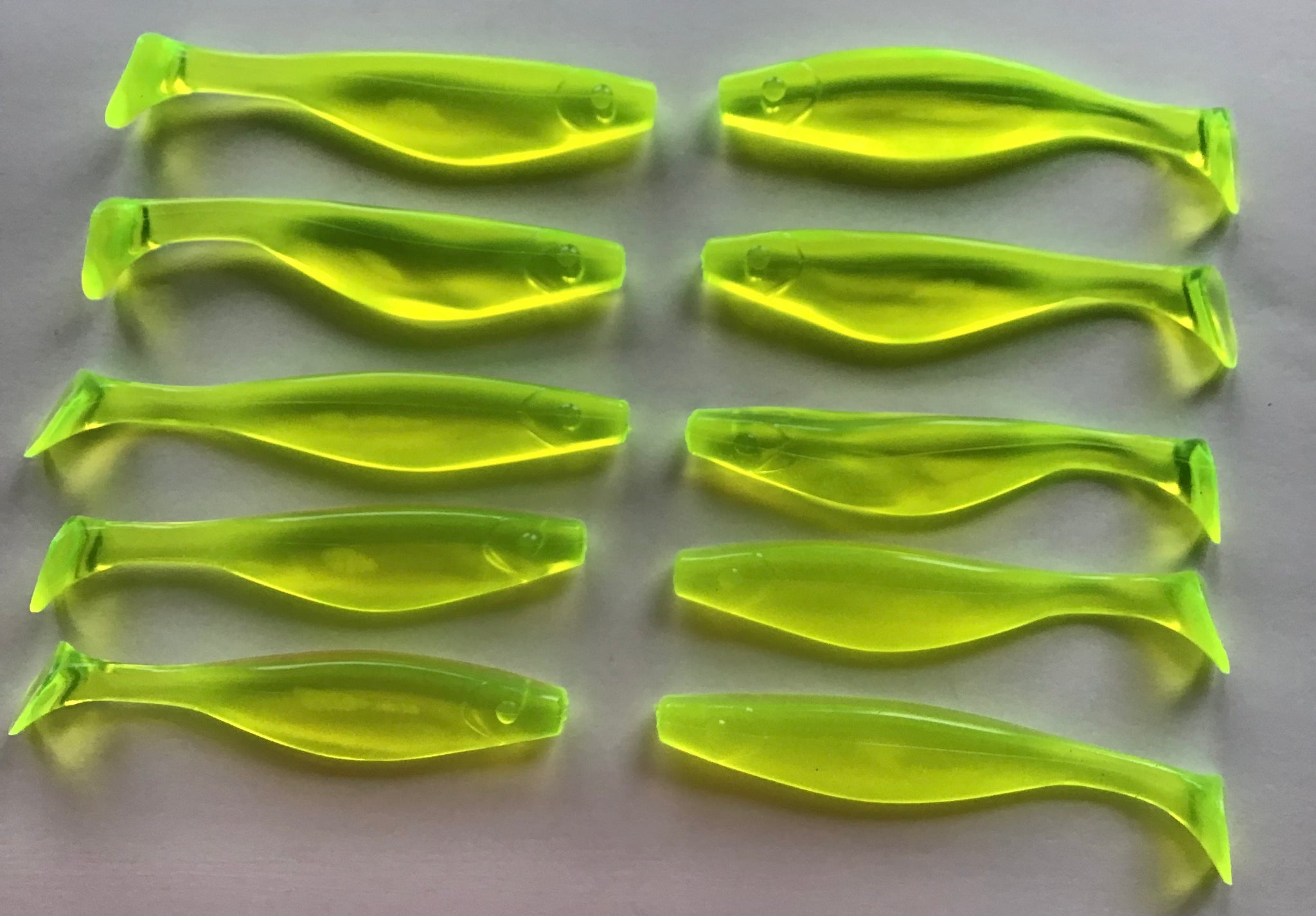 5” Shad, Sassy Shad, Swimbait, Paddle Tail Shad(12) – thewormbar