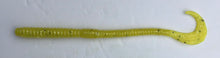 Load image into Gallery viewer, 5” Curly Tail Worm, Yellow (30)
