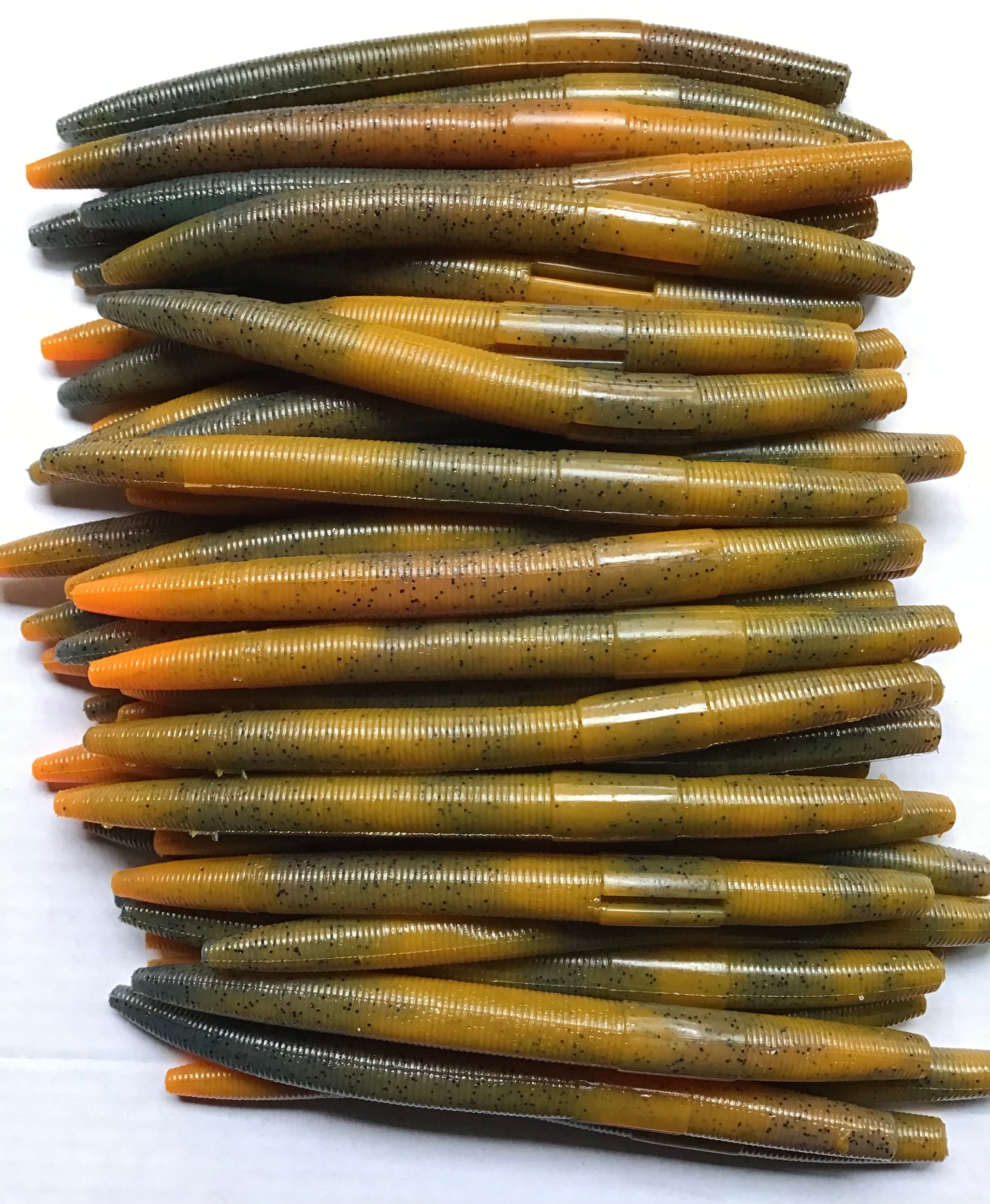 bass worms fish lures 5” Senko Style Worms, Soft Plastic Bass Lure, CRAWFISH SWIRL 50 – thewormbar Model:Endurance 592BCM 2pc 5-8kg / BC Abu Garcia Max X 0.22oz/6.2g Bundle