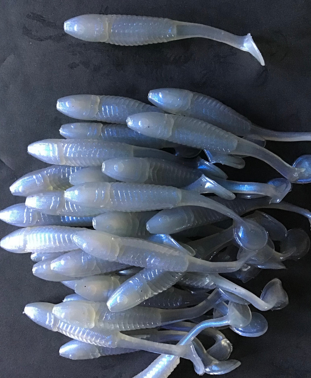 3.5” Swimming Minnow, Swim Bait, Paddle Tail, ALEWIFE 25