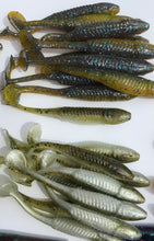 Load image into Gallery viewer, Senko Style Worms &amp; 3.5 Swimming Minnows, Bass Lures (120) FREE WACKY TOOL
